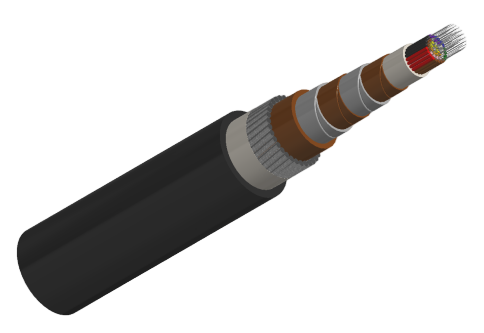 Multi Loose Tube Under Water Cable