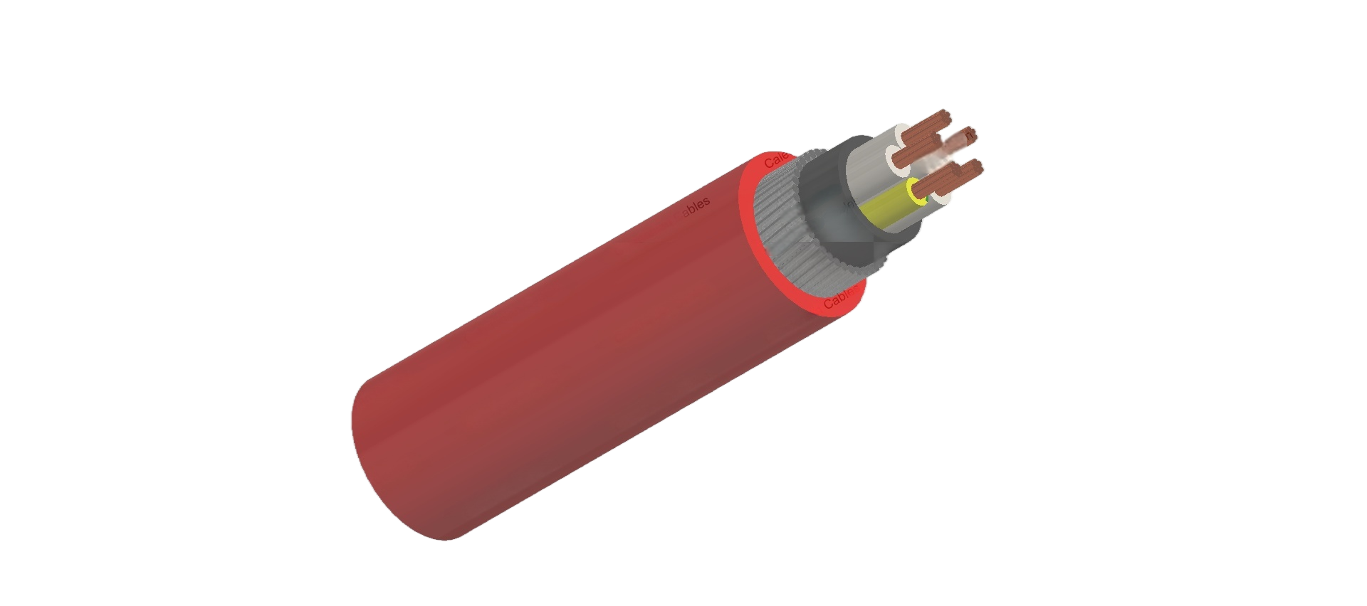 PVC Insulated, PVC Sheathed Multicore+E Armored Control Cables, 0.6/1kV