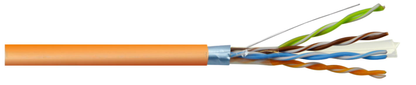 F/UTP Cat.6 LSOH Screened Data Cable 350 MHz
