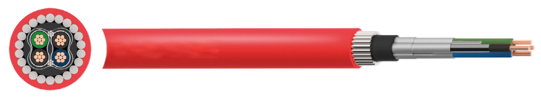 PAS BS 5308 Part 1 Type 2 SIL/ICAM/LSZH/SWA/LSZH (Fire Resistant) Cable