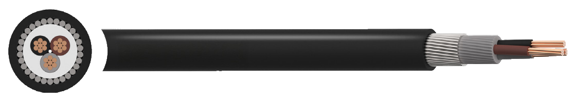 N2XRH Cu/XLPE/LSZH/SWA/LSZH 0.6/1kV Cable