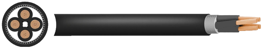 Torsion Resistant Loop Screened LSZH 1kV Turbine Cable