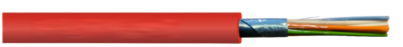 HTKSHekw Halogen-Free Telecommunication Cable for Fire Signalling Systems