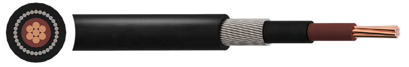 BS 5467 Copper Conductor Single Core AWA PVC BASEC 0.6/1kV Cable