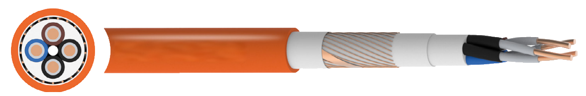 EN 60332-3-24 NHXCH FE180-E90 0.6/1kV Safety Cable