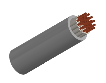 TI/TU (MRE-2XH) 150/250V XLPE Insulated, LSOH (SHF1) Sheathed Flame Retardant Instrumentation & Control Cables (Multicore)