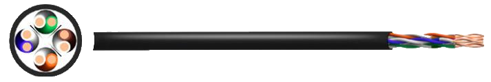 Cat 6 U/UTP PE Cable