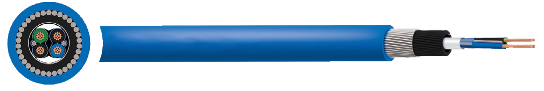 PAS BS 5308 Part 1 Type 2 XLPE/ICAM/LSZH/SWA/LSZH Cable