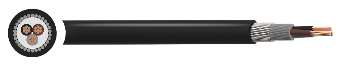 N2XRH Cu/XLPE/LSZH/SWA/LSZH 0.6/1kV Cable