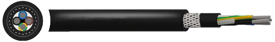 PUR-C-HF EMC Festoon Cable