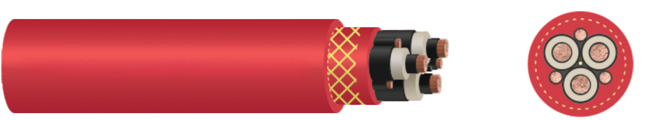 Medium-Voltage Reeling Cable (N)TSCGEWOEU-SR PLUS – 0.6/1 kV