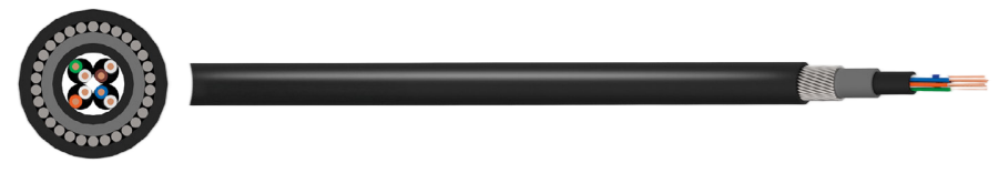 Cat 5E U/UTP SWA LSZH Cable