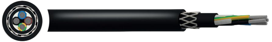PUR-HF Lift Trailing Cable