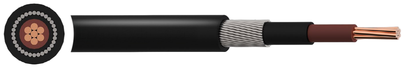BS 6724 Copper Conductor Single Core AWA LSZH 1.9/3.3kV Cable