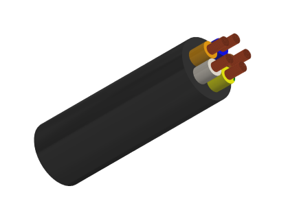 Single Core Flexible Power Cable, 0.6/1kV