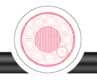 YSSTCY, YSSTVCY High-Flexible Lift Control Cable with Steel Support