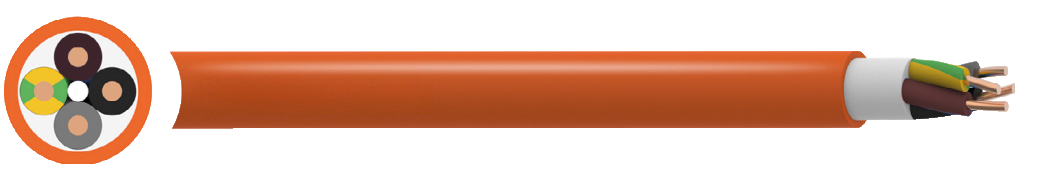 EN 60332-3-24 NHXH FE180-E30 0.6/1kV Safety Cable