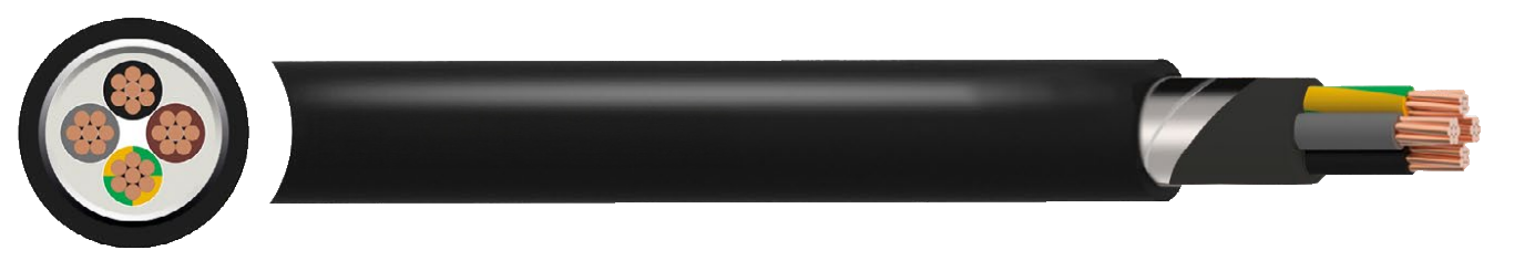 NYBY PVC 0.6/1kV Power Cable