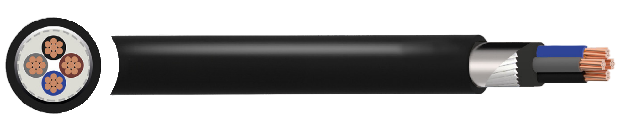 N2XFGbY Power Cable XLPE/PVC/SWA 0.6/1kV