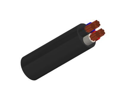 XLPE Insulated, PVC Sheathed Unarmored Multicore control Cables 0.6/1kV