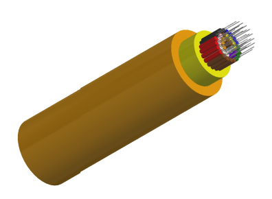 Tight Buffer Distribution PVC/LSZH Jacketed Cable