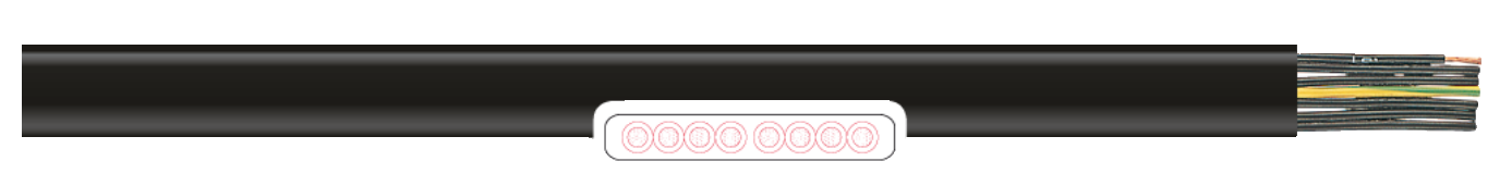 H07VVH6-F, (H)07VVH6-F Heavy-Duty Flexible Power and Control Cable