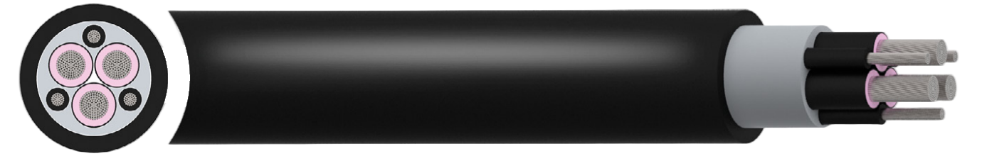 (N)TSCGEWÖU High Voltage Submersible Cable (8.7/15kV & 12/20kV)