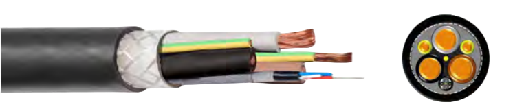 (KSM-S) (N)SHTOEU Low Voltage Reeling Cable for E-RTGs