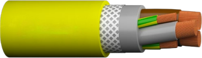 TUNNELFLEX-R-PUR HF Underground Reeling Cable – 0.6/1 kV