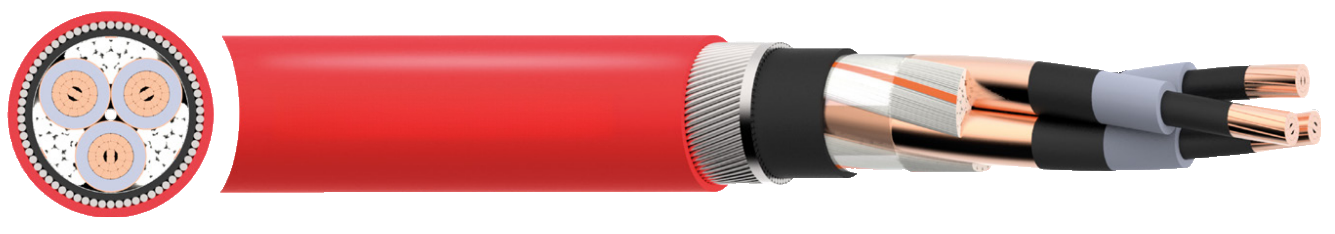 BS 7835 XLPE LSZH 8.7/15kV Power Cable