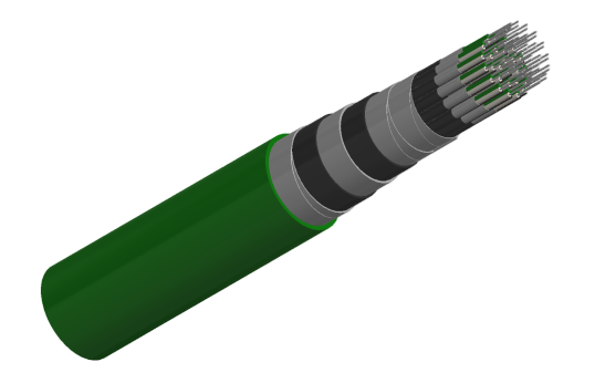 Individual & Overall Screened & Armored Thermocouple Cable with Lead Cover