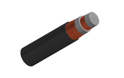 6.35/11kV Single Core Screened & PVC Sheathed (Al Conductor)