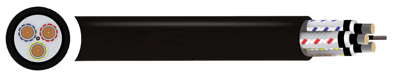 Flexible Mining Cable with Central Pilot - Type 409