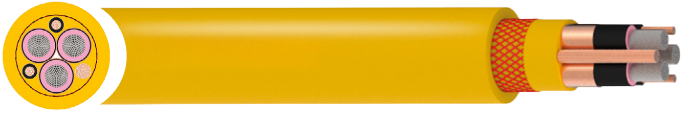 (N)TSCGECEWÖU 8.7/15kV & 12/20kV ATB Cable with Ground Check Conductor