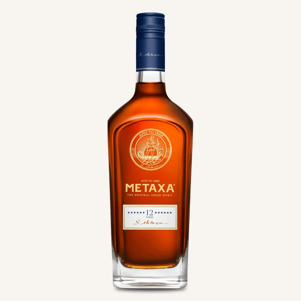 Metaxa 12 Sterne – Premium griechischer Brandy mit Muskatwein | 0,7L