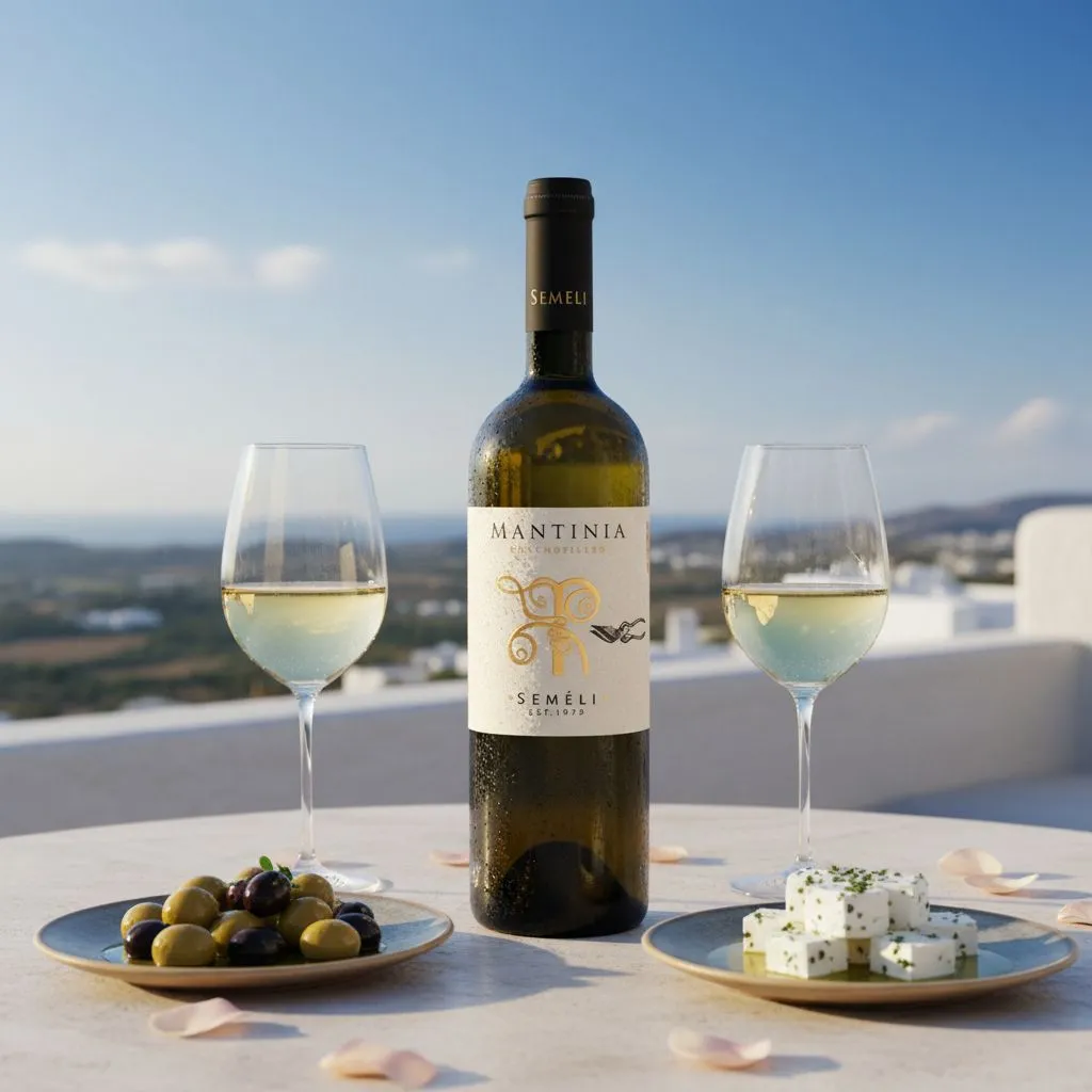Semeli Mantinia – Weißwein trocken, Moschofilero | Mantinia, Peloponnes | 0,75 Liter