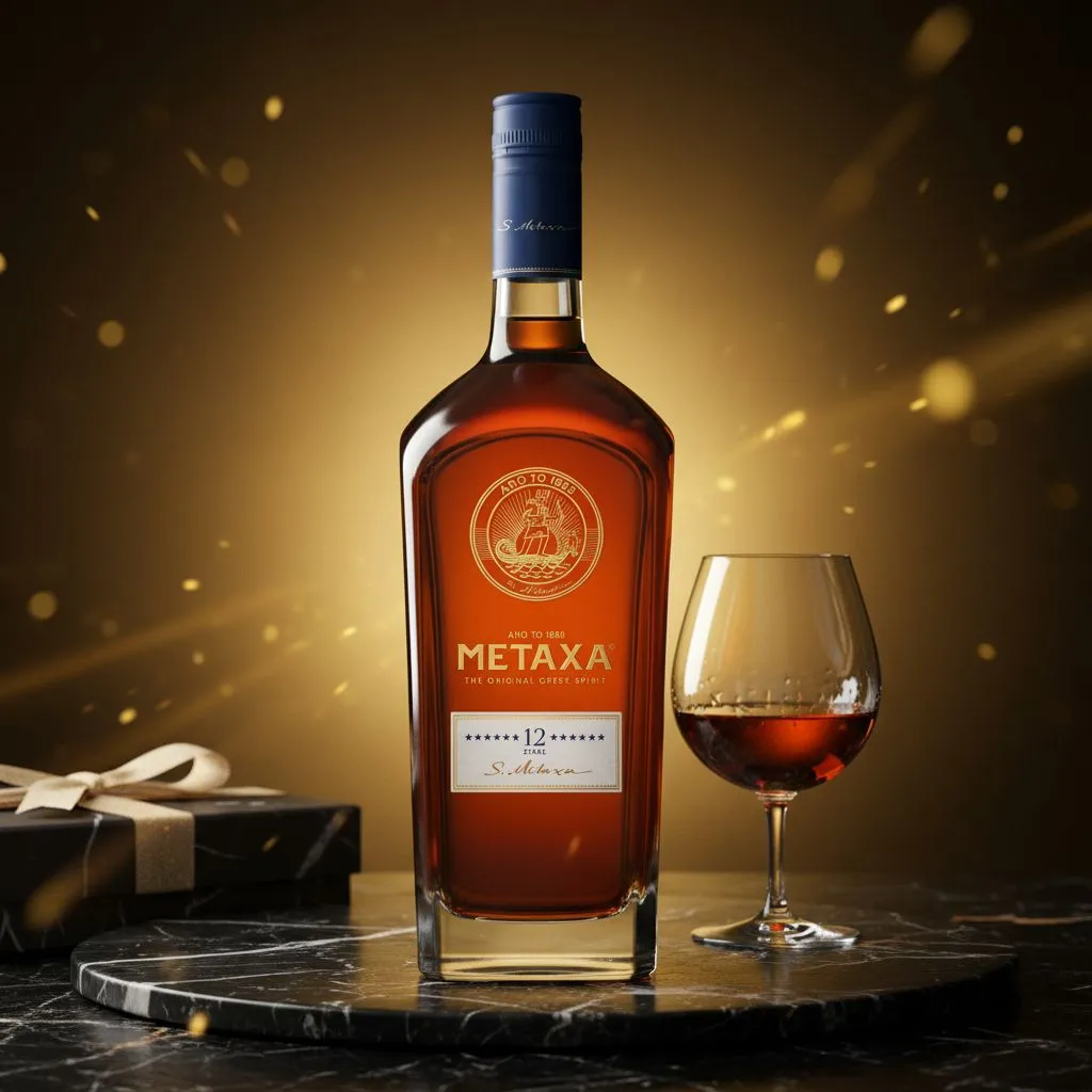 Metaxa 12 Sterne – Premium griechischer Brandy mit Muskatwein | 0,7L