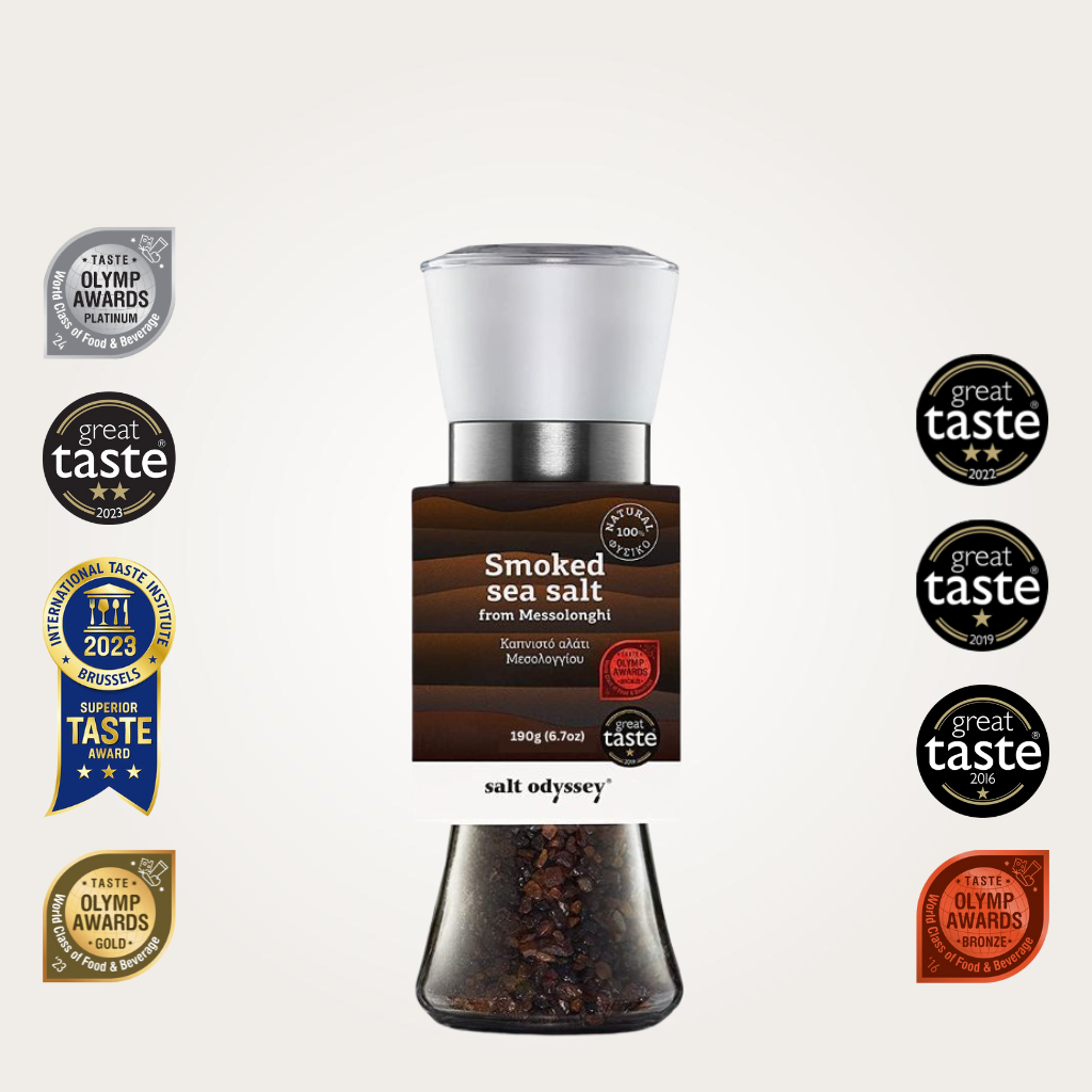 salt odyssey Smoked Sea Salt Mühle 190g