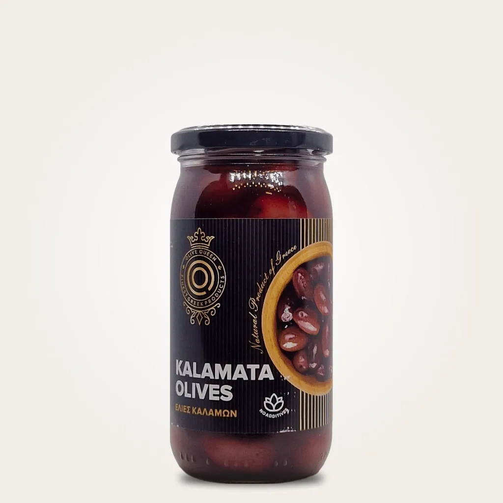 Olive Queen Kalamata Oliven im Glas 215g