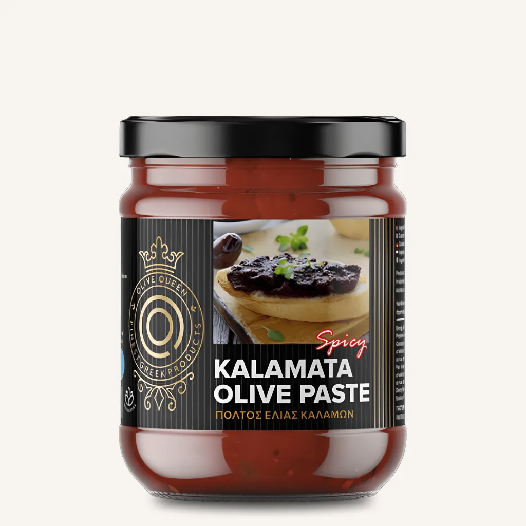 Olive Queen Olivenpaste – aus Kalamata-Oliven pikant | 180 g