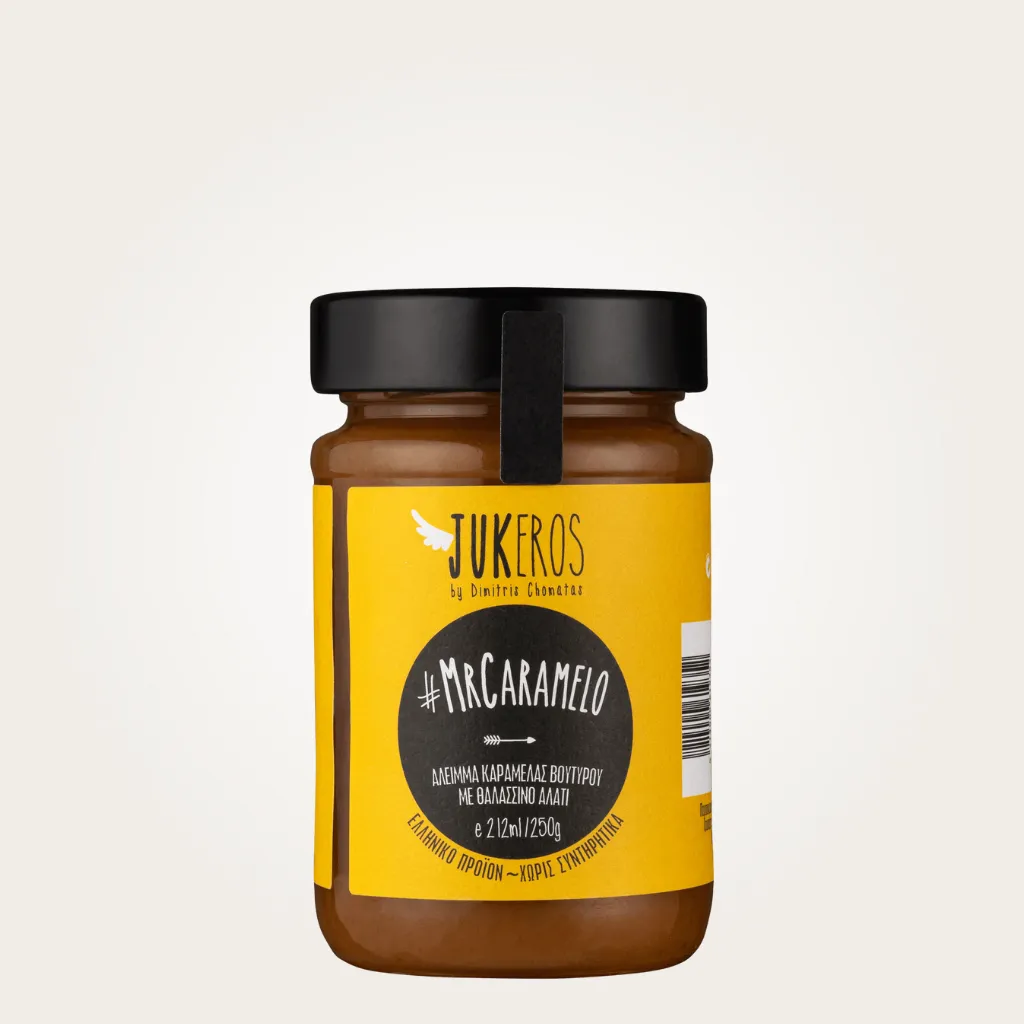 Jukeros Butter-Karamell-Aufstrich mit Meersalz 250 g