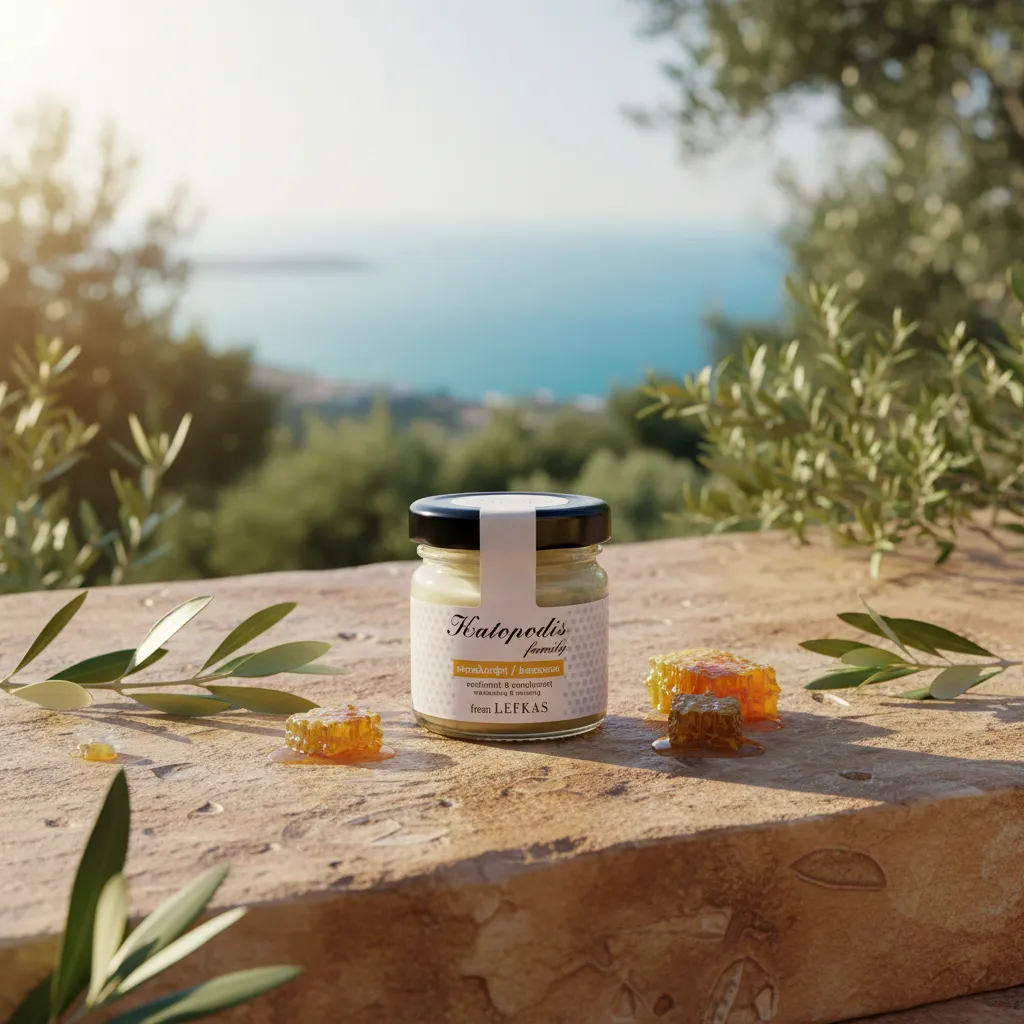 Katopodis Family Bienenwachs Creme mit Olivenöl aus Lefkada | 50 g