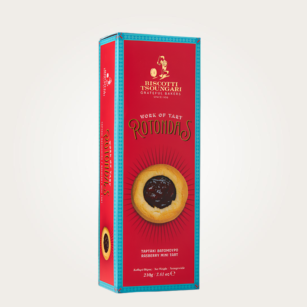 Rotondas Mini-Tarten mit Himbeermarmelade 210g