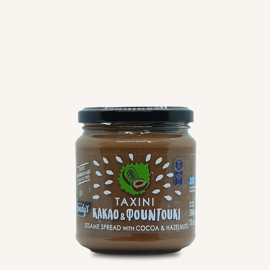 Kandylas Tahini-Sesampaste – Kakao & Haselnuss | 300 g