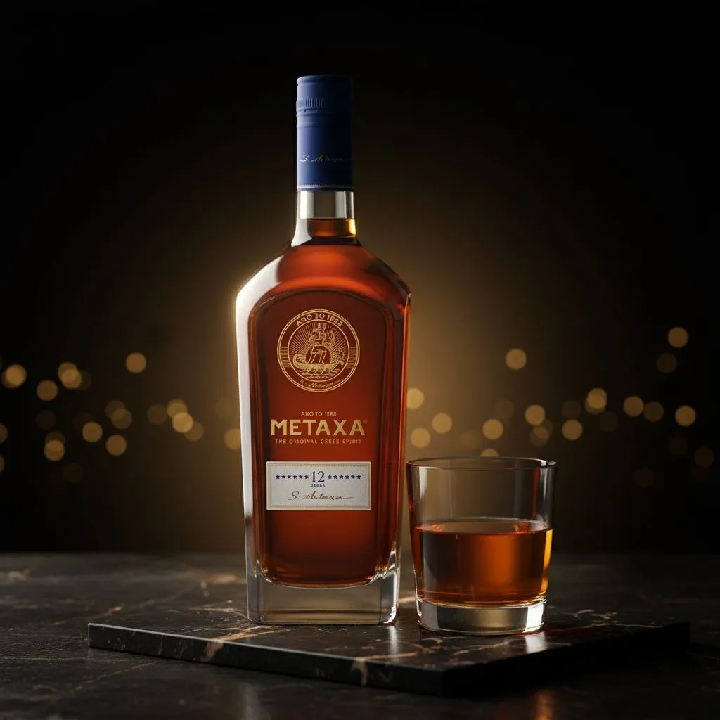 Metaxa 12 Sterne – Premium griechischer Brandy mit Muskatwein | 0,7L