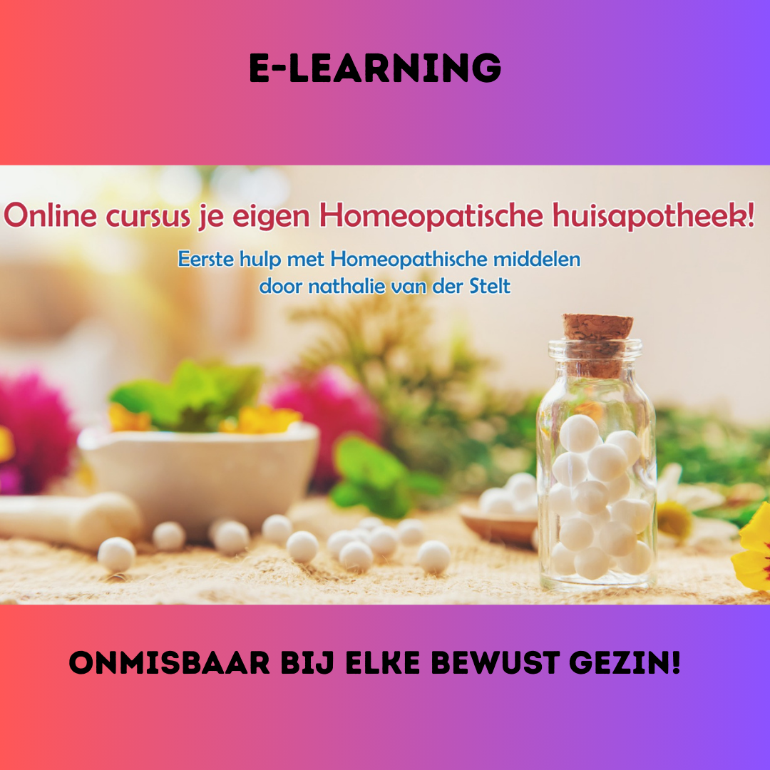 Online cursus Je eigen homeopatische huisapotheek