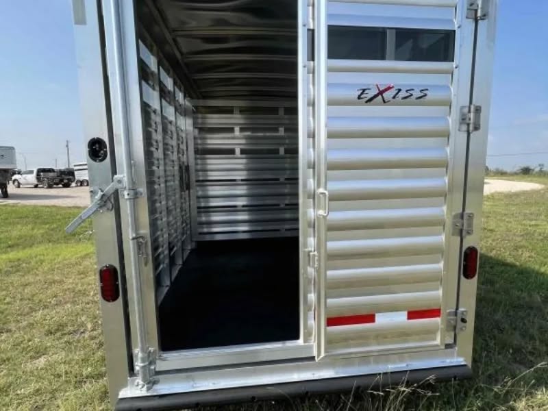 2024 Exiss STC 616 Stock Combo Bumper Pull Trailer