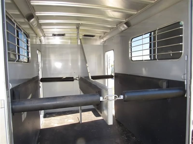 2015 Adam 2 Horse Bumper Pull Trailer
