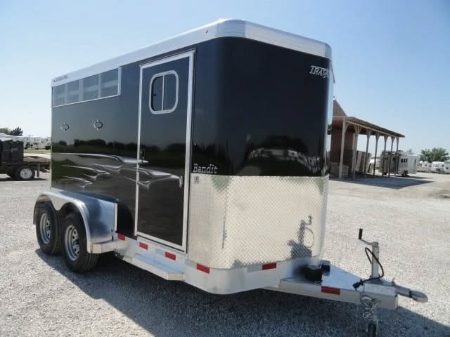 2013 Travalong Bandit All Aluminium 2 Horse Stock Combo Trailer