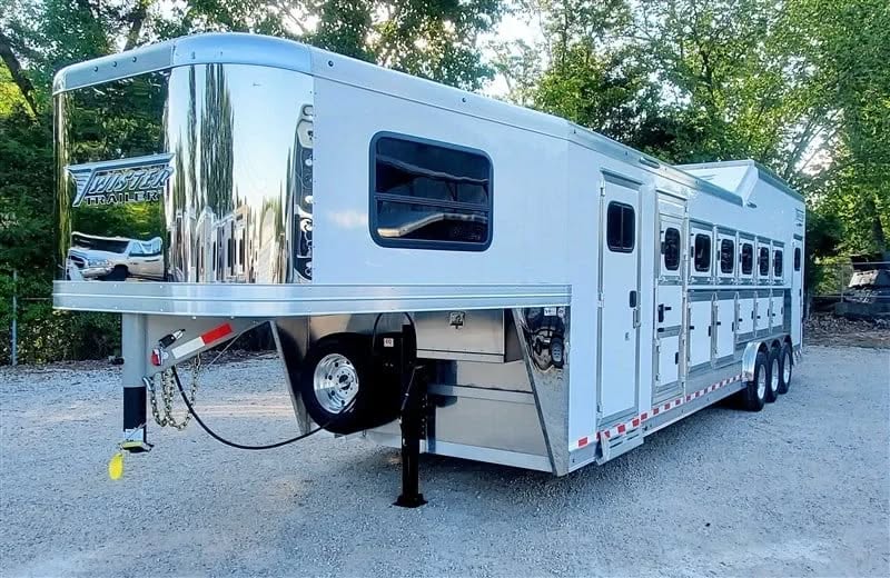 2024 Twister Gooseneck 6 Horse Trainer Deluxe Trailer 